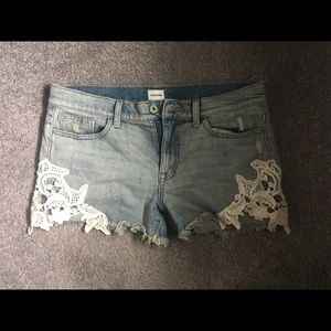 Beautiful lace shorts